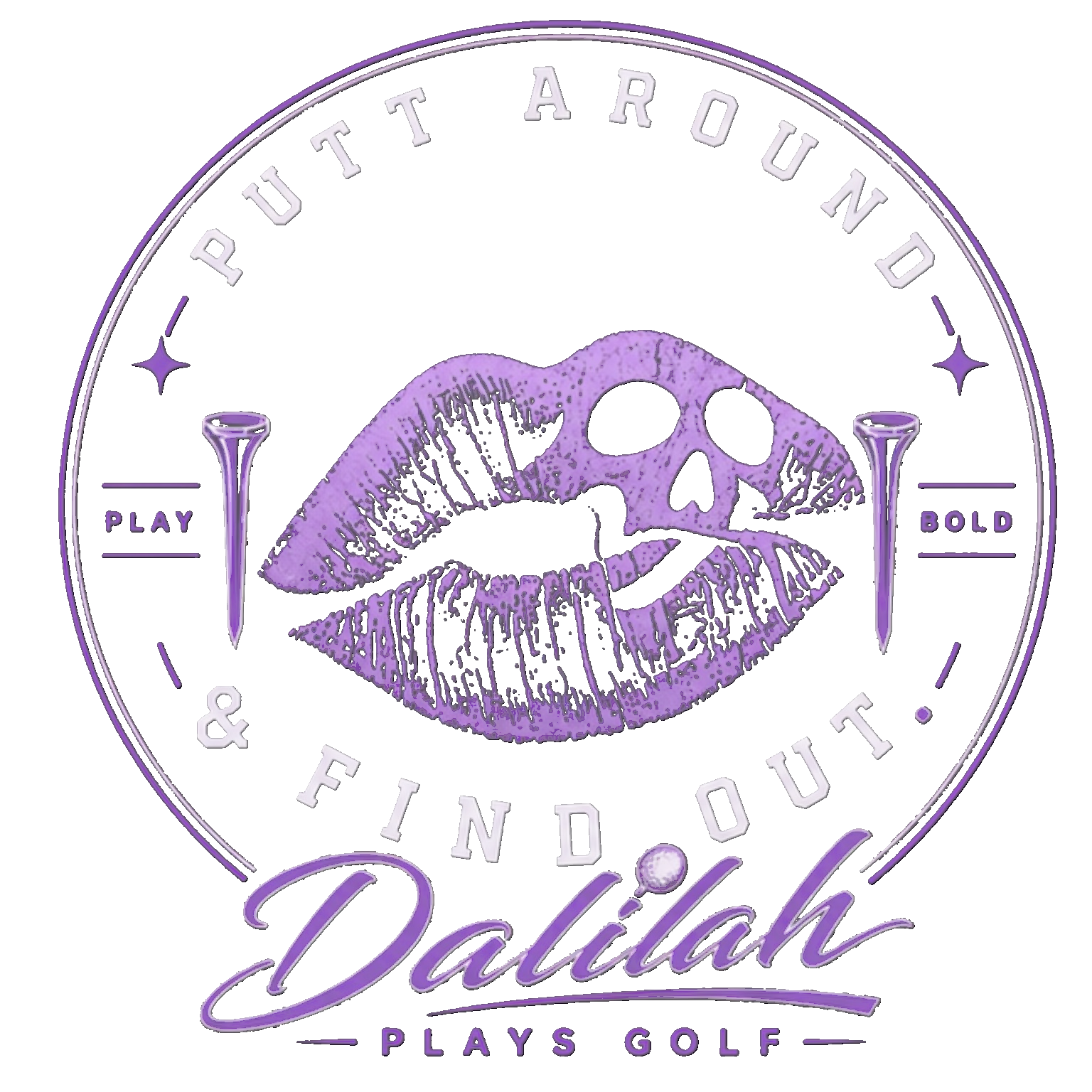 Skullgolf — Dalilah plays golf